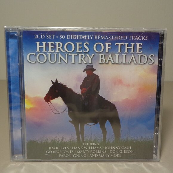 HEROES OF THE COUNTRY BALLADS by Various Artists / New CD / 2 Disc Set - Picture 1 of 16